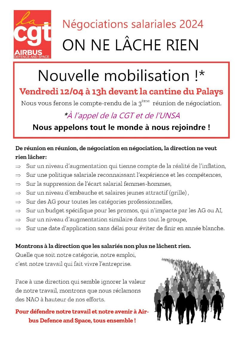 Négociations salariales 2024 : on ne lâche rien