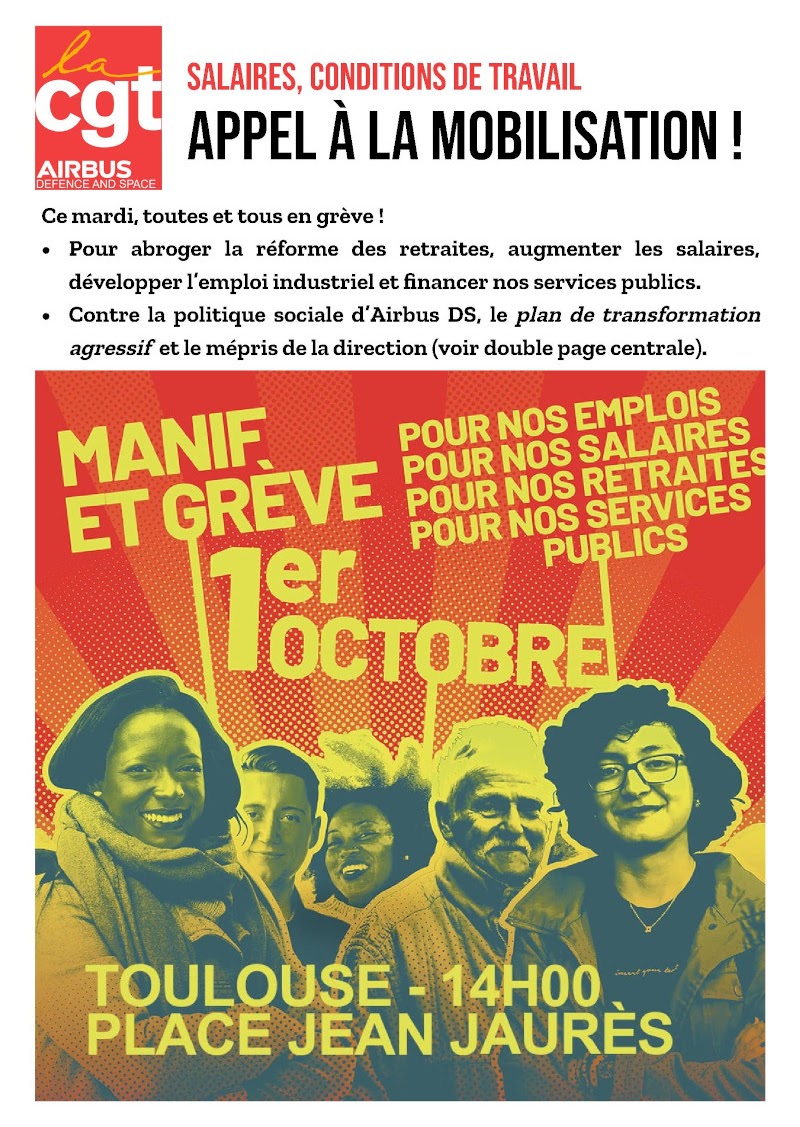 Salaires, conditions de travail : appel à la mobilisation !