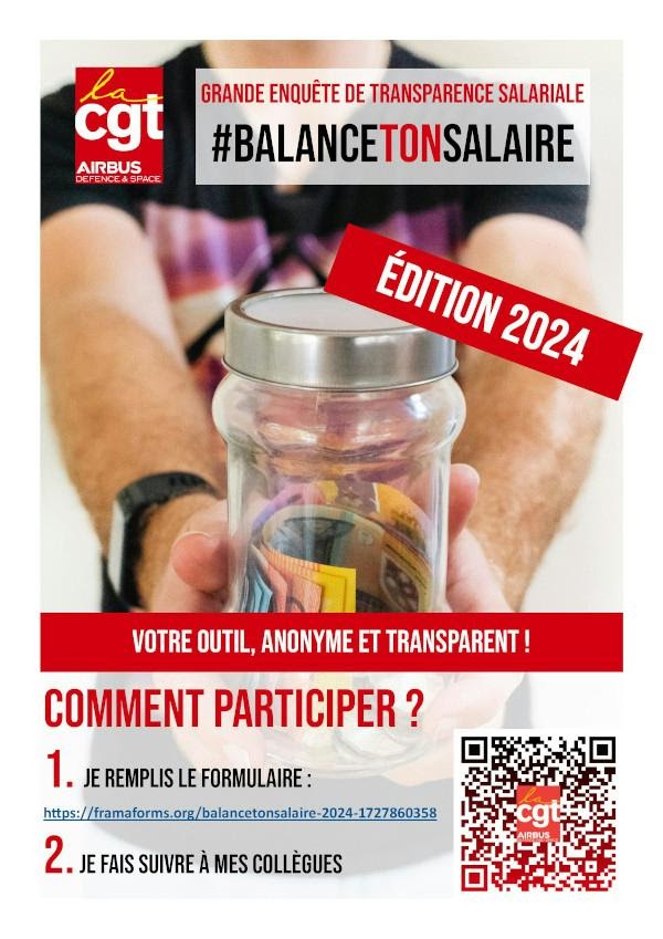 Grande enquête de transparence salariale #BalanceTonSalaire 2024