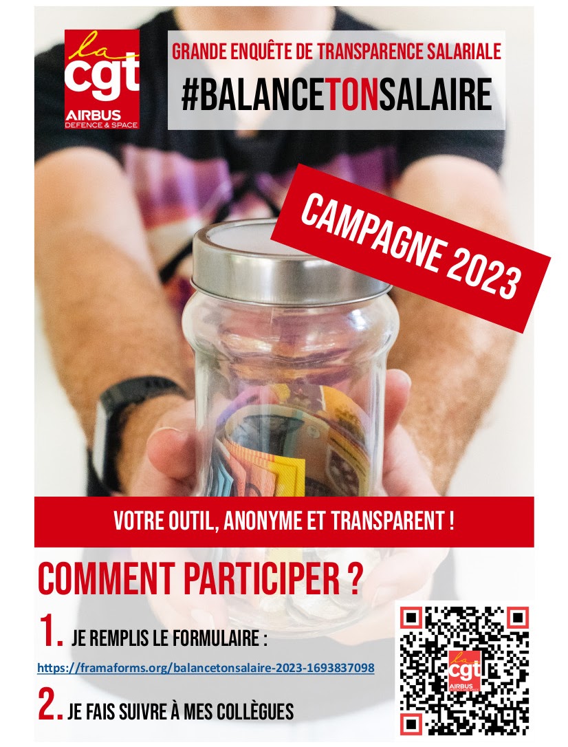 #BalanceTonSalaire transparence salariale 2023