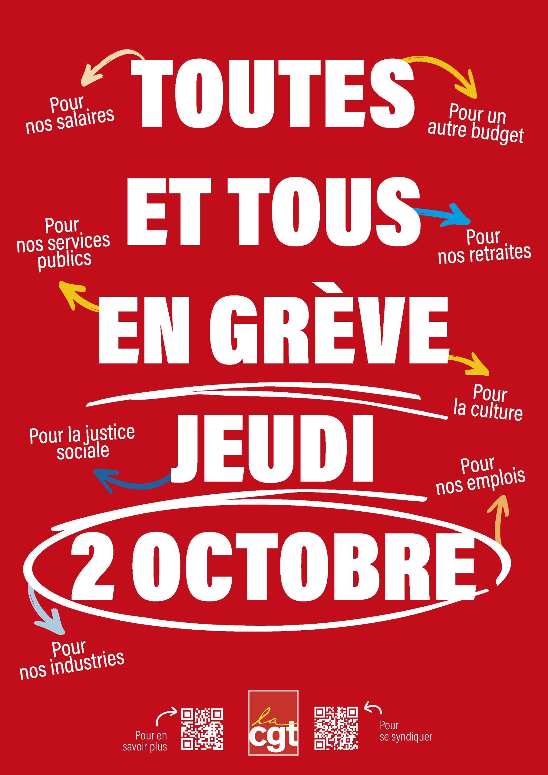 POUR GAGNER, le 2 octobre, on accélère !