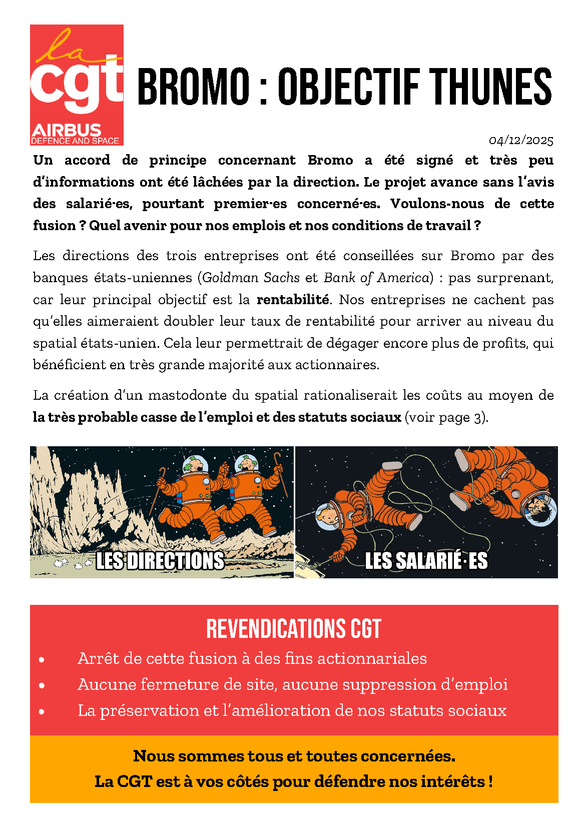 BROMO : OBJECTIF THUNES