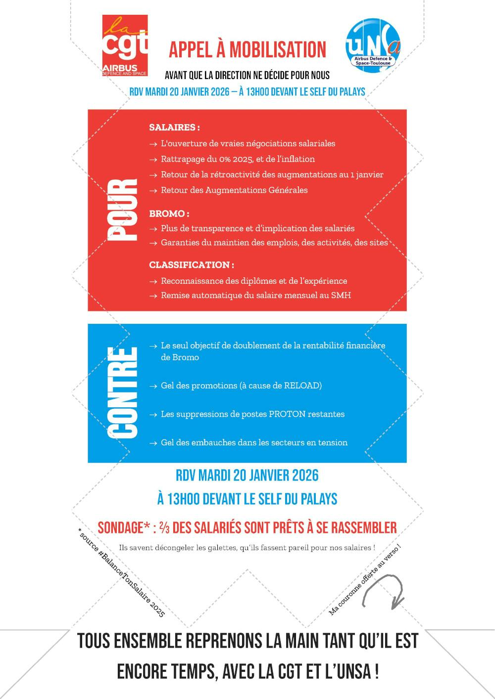 Appel à la mobilisation !