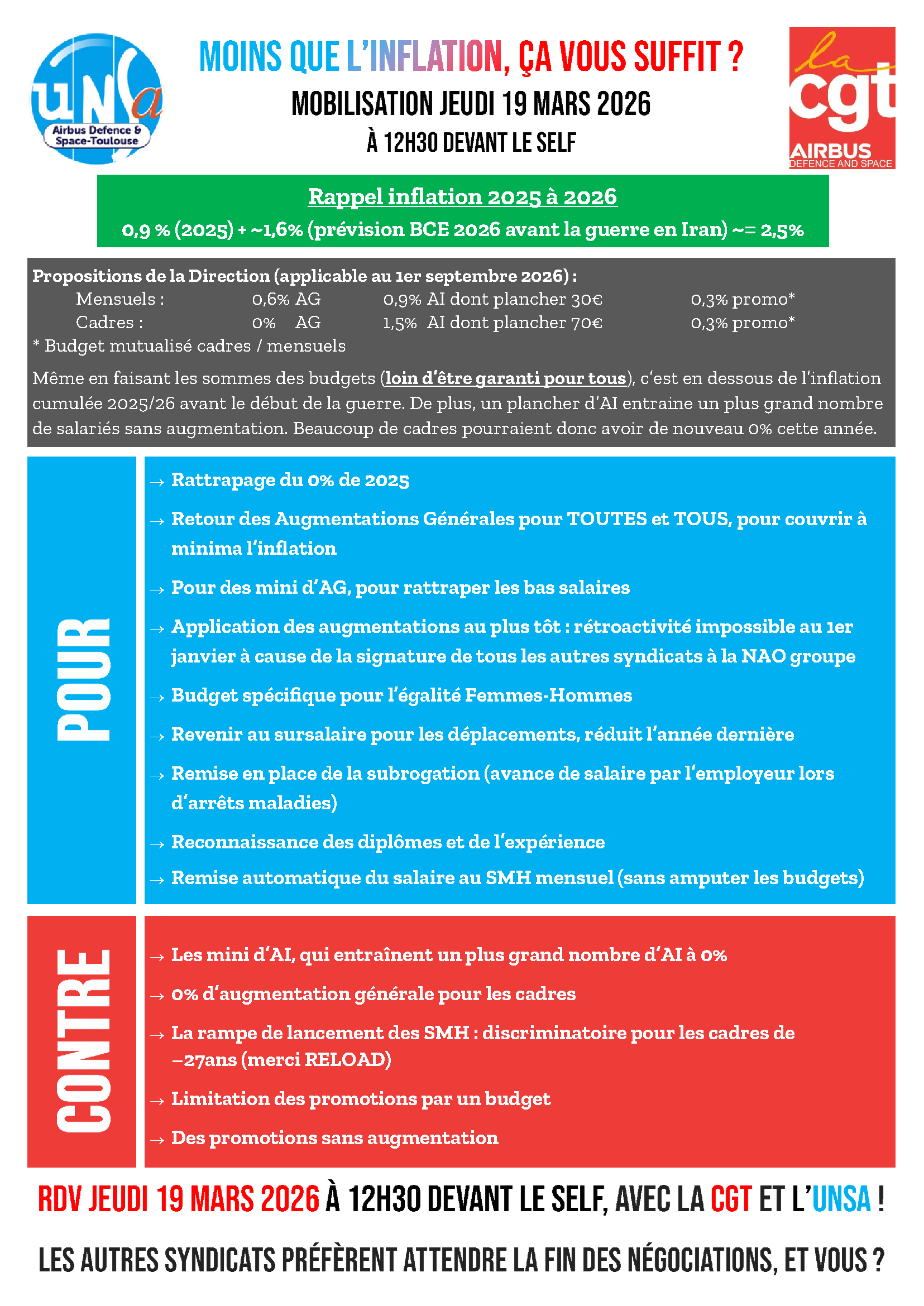 Moins que l&rsquo;inflation, ça vous suffit ?